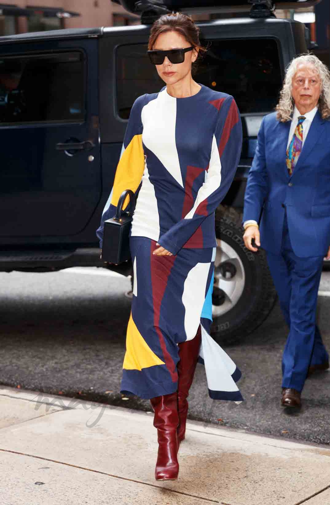 victoria beckham leccion de estilo en new york