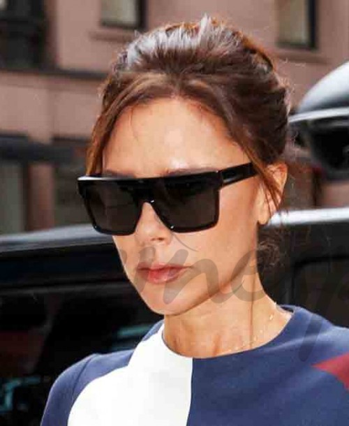 Victoria Beckham a todo color por las calles de Nueva York