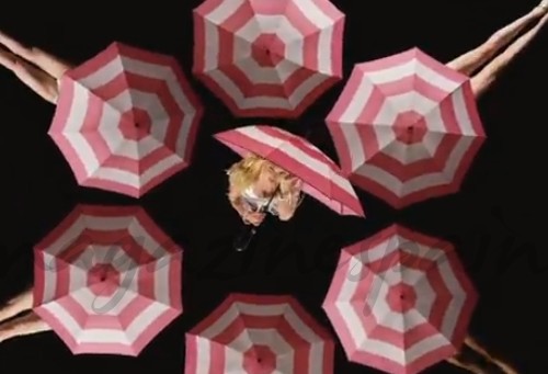 Victoria’s Secret … Bailando bajo la lluvia