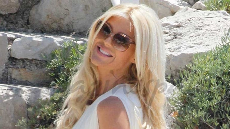 Victoria Silvstedt, blanco espectacular