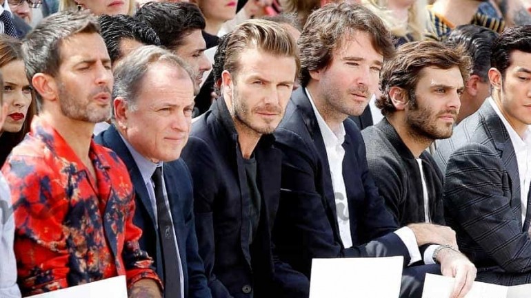 David Beckham fiel seguidor de la moda de Louis Vuitton