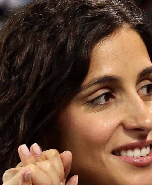 Xisca Perelló acompaña a Rafa Nadal en el regreso del tenista