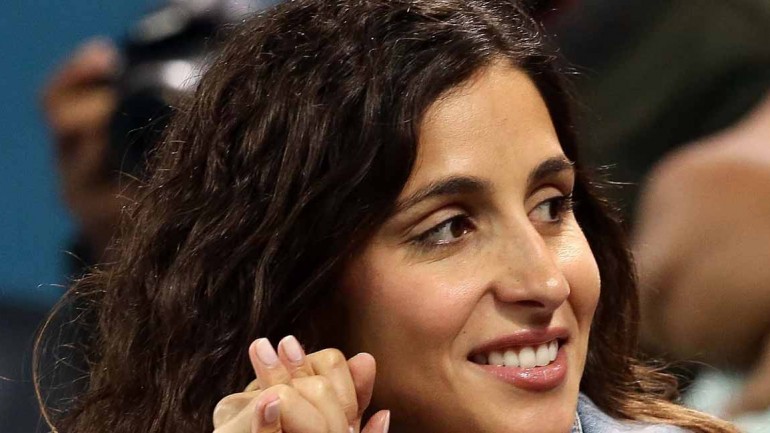 Xisca Perelló acompaña a Rafa Nadal en el regreso del tenista