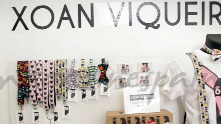 La moda con arte… Fran Larrañaga en Xoan Viqueira