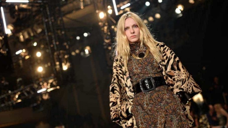 Desfile Yves Saint Laurent en Los Ángeles